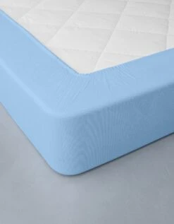 Drap-housse Uni Flanelle Bonnets 32 Cm