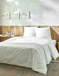 Maison Douceur Promos Magasin 26 Kit De Couchage Confort Jetable : Drap-housse + Housse De Couette + Taie D'oreiller