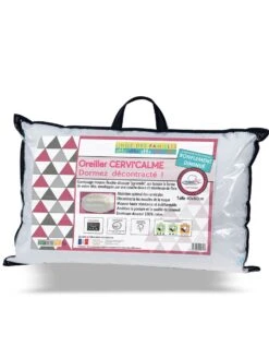 Oreiller Anatomique Cervi-calme - Confort Ferme 5 Oreiller Anatomique Cervi-calme - Confort Ferme -Maison Douceur Promos Magasin 111803 C01 zoomx vue3