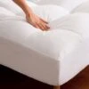 Surmatelas Microgel Forme Housse Matelas épais Bonnet 30 Cm