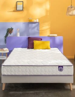 Matelas 560 Ressorts Mérinos 24 Cm Confort Ferme