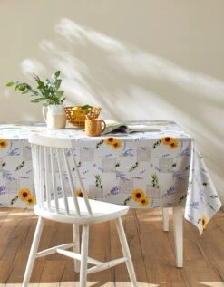 Nappe Toile Cirée Imprimé Lavande