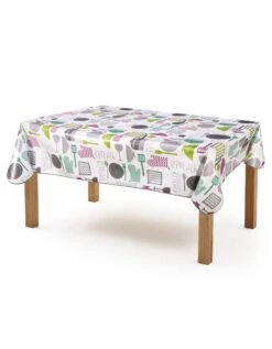Nappe Toile Cirée Imprimé Cuisine
