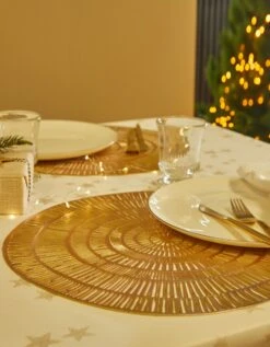 Lot De 2 Sets De Tables Métallisés