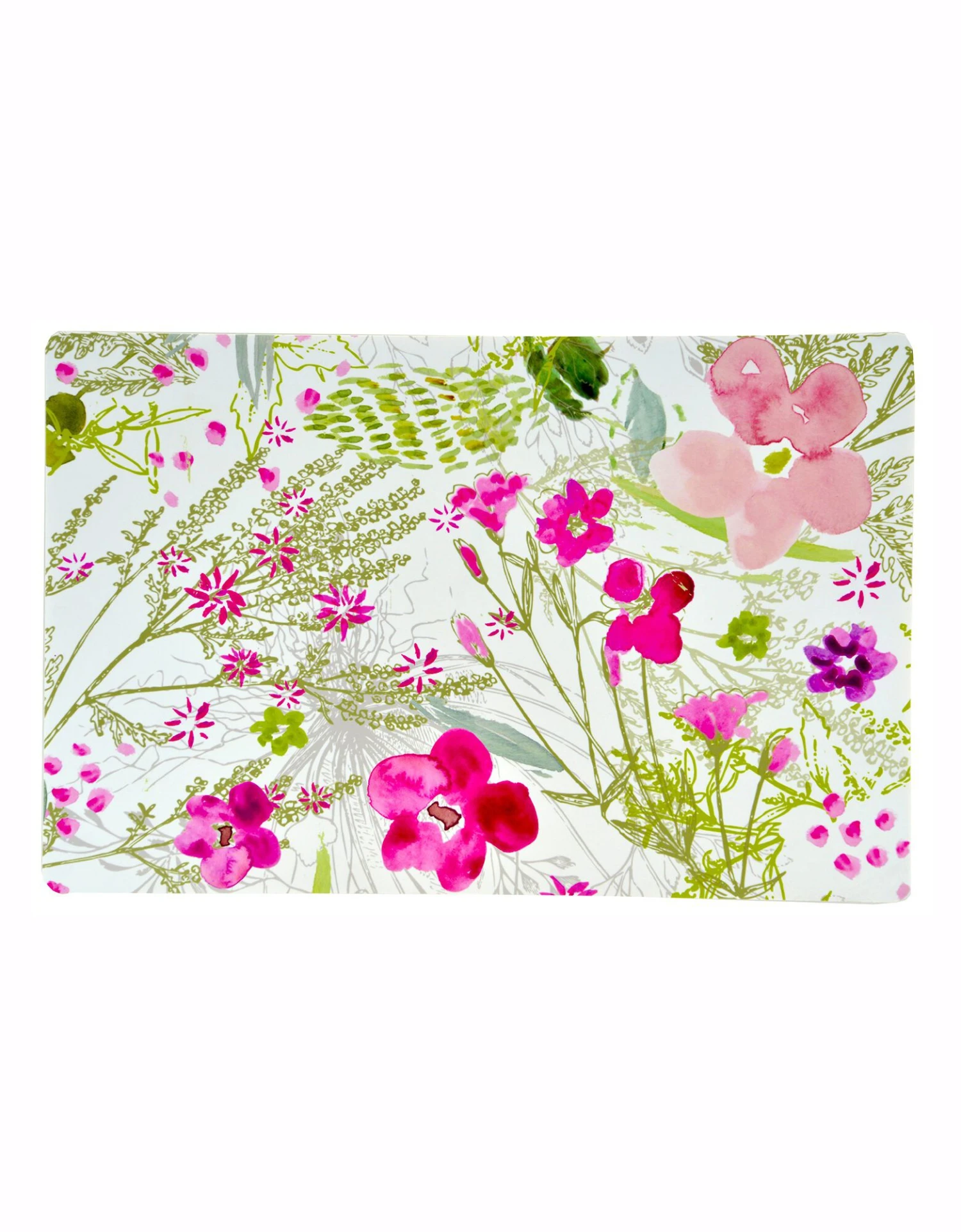 Set De Table Imprimé Végétal - Lot De 4 1 Set De Table Imprimé Végétal - Lot De 4