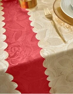 Nappe Jacquard Damassé -Maison Douceur Promos Magasin 120330 C01 zoomx vue7