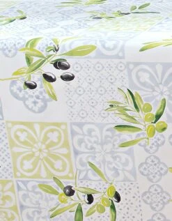 Nappe Toile Cirée Imprimée "Malaucène" -Maison Douceur Promos Magasin 120403 C04 zoom detailRFP