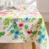 Nappe Toile Cirée Imprimée Fleurs