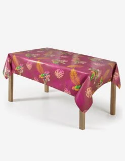 Nappe Toile Cirée Imprimé Tropical Perroquet