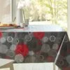 Nappe Toile Cirée Imprimé Cercles Graphiques