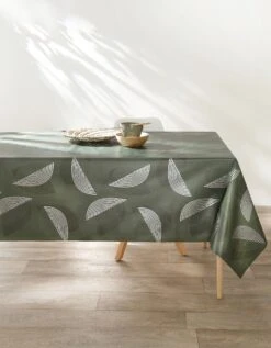 Nappe Toile Cirée Motifs Feuilles