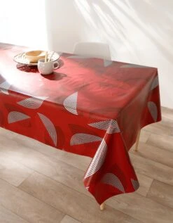 Nappe Toile Cirée Motifs Feuilles -Maison Douceur Promos Magasin 120523 C02 zoomx vue5