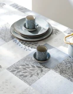 Nappe Toile Cirée Imprimée Patchwork 10 Nappe Toile Cirée Imprimée Patchwork -Maison Douceur Promos Magasin 120533 C01 zoomx vue4