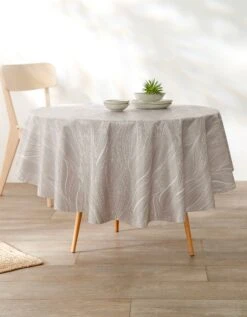 Nappe Toile Cirée Imprimée Vagues -Maison Douceur Promos Magasin 120534 C02 zoomx vue3