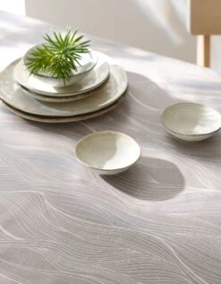 Nappe Toile Cirée Imprimée Vagues -Maison Douceur Promos Magasin 120534 C02 zoomx vue4