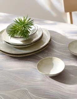 Nappe Toile Cirée Imprimée Vagues -Maison Douceur Promos Magasin 120534 C02 zoomx vue6