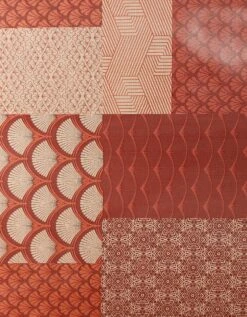 Nappe Toile Cirée Patchwork Japonisant -Maison Douceur Promos Magasin 120535 C01 zoomx vue5