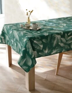 Nappe Fabriquée En France, Motif Herbier - Coton Biologique(1) 8 Nappe Fabriquée En France, Motif Herbier - Coton Biologique(1) -Maison Douceur Promos Magasin 120543 C01 zoomx vue3