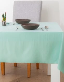 Nappe Unie Toucher Peau De Pêche