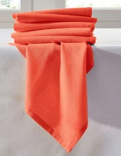 Serviette De Table Unie - Lot De 6