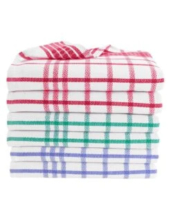 Torchons Métis Carreaux - Lot De 6 Ou 12