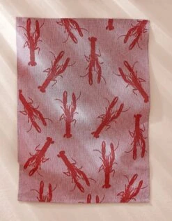 Torchon Motif Crustacés - Lot De 3 -Maison Douceur Promos Magasin 131033 C01 zoomx vue5