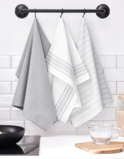 Torchons De Cuisine Assortis - Lot De 3