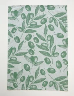 Torchons Motif Olives - Lot De 3 -Maison Douceur Promos Magasin 131178 C01 zoomx vue3