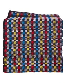 Essuie-mains éponge Fond Noir - Lots