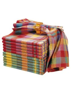 Serviette De Table Carreaux Madras - Lots