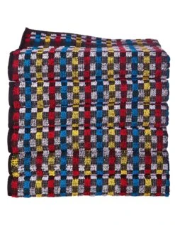 Essuie-mains éponge Fond Noir - Lots