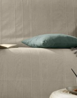 Housse Coussin Unie Coton Tissage Artisanal - Lot De 2 -Maison Douceur Promos Magasin 144086 C00 zoomx vue3