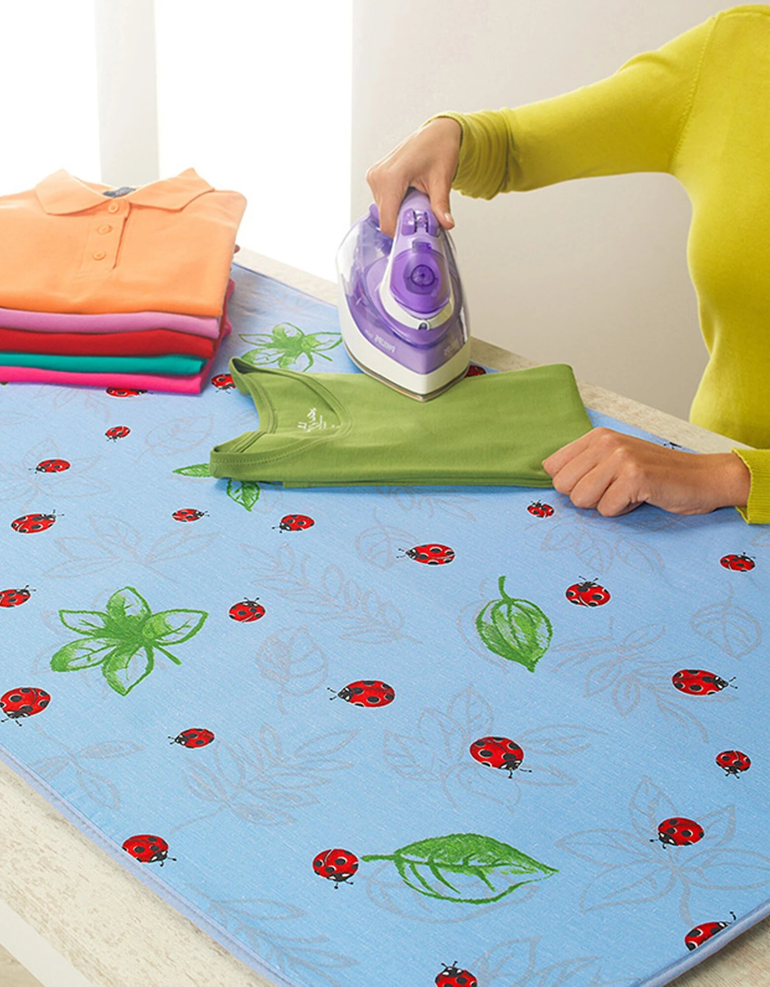 Nappe Repassage Motif Coccinelles 2 Nappe Repassage Motif Coccinelles – Image 2