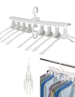 Séchoir à Cintres Rétractables