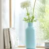Vase En Céramique Forme Bouteille - Hauteur 24 Cm