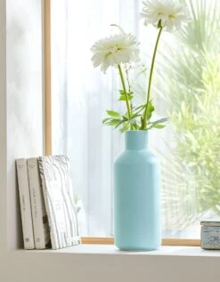 Vase En Céramique Forme Bouteille - Hauteur 24 Cm