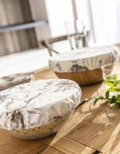 Charlotte Alimentaire De Conservation élastiquée, Lot De 2 - Collection Upcycling -Maison Douceur Promos Magasin 237088 C02 zoomx vue5