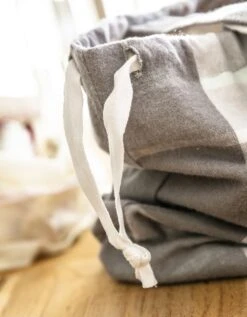 Sac à Pain En Tissu Flanelle - Collection Upcycling 8 Sac à Pain En Tissu Flanelle - Collection Upcycling -Maison Douceur Promos Magasin 237091 C01 zoomx vue4