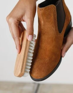 Brosse Souple Pour Chaussures Cuir Et Daim -Maison Douceur Promos Magasin 241600 C01 zoomx vue3