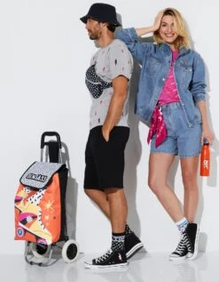 Chariot De Courses Pliable Collection Lulu La Nantaise -Maison Douceur Promos Magasin 246050 C01 zoomx vue5