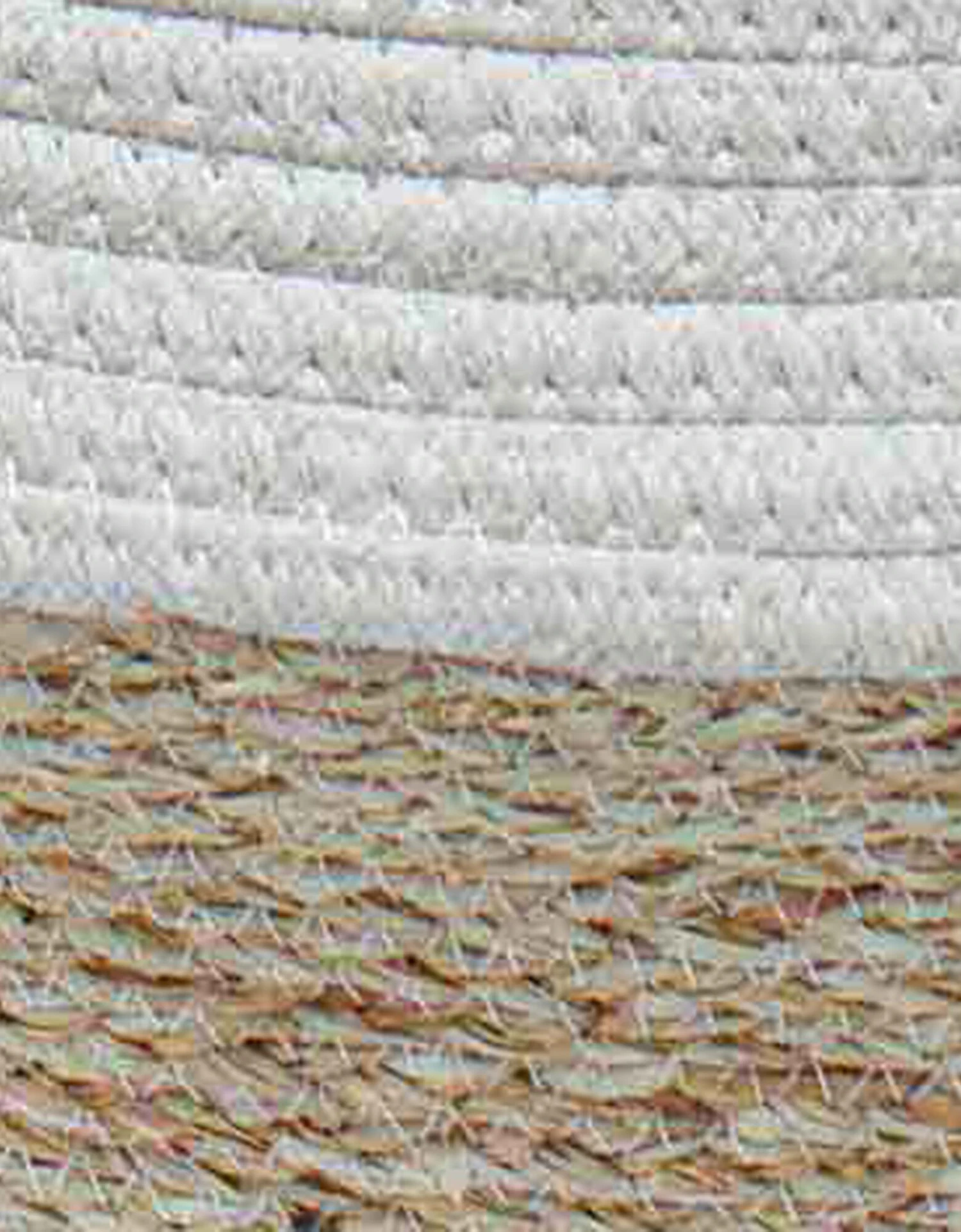 Panier De Rangement Déco Osinella Blanc Cassé 3 Panier De Rangement Déco Osinella Blanc Cassé – Image 3