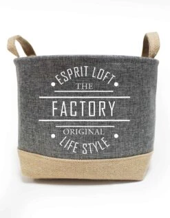 Panier De Rangement Déco Rond Imprimé Lifestyle