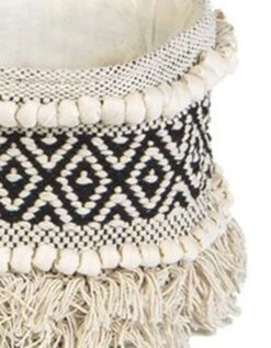 Panier De Rangement En Coton Aborigène -Maison Douceur Promos Magasin 247090 C01 zoomx vue3