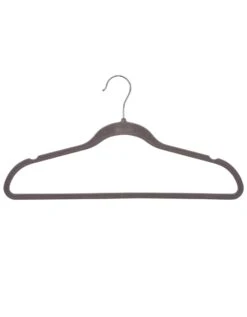 Lot De 5 Cintres Avec Revêtement En Velours Floqué -Maison Douceur Promos Magasin 247500 C01 zoomx vue3