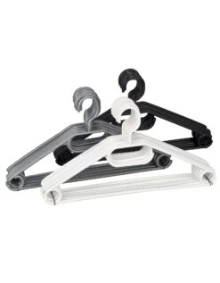 Lot De 10 Cintres Assortis En Plastique