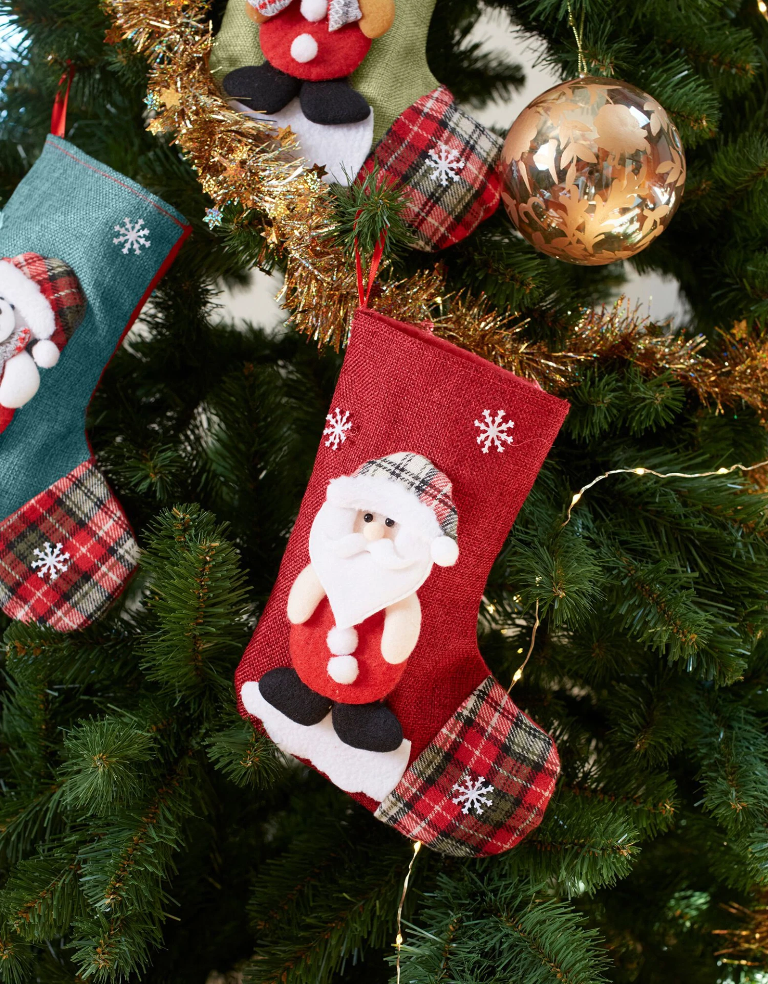 Chaussettes De Noël - Lot De 4 4 Chaussettes De Noël - Lot De 4 – Image 4