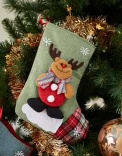 Chaussettes De Noël - Lot De 4 10 Chaussettes De Noël - Lot De 4 -Maison Douceur Promos Magasin 249037 C01 zoomx vue5