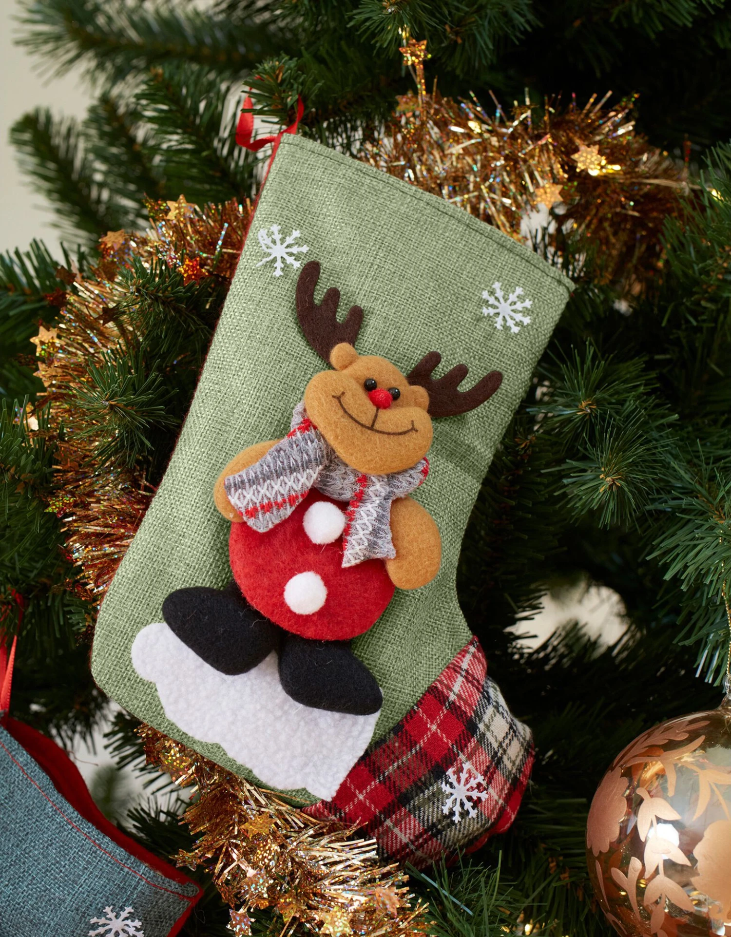 Chaussettes De Noël - Lot De 4 5 Chaussettes De Noël - Lot De 4 – Image 5