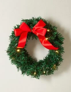 Couronne De Noël Lumineuse