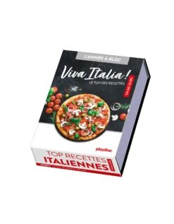 Calendrier Chevalet "Top Recettes Italiennes"